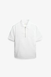 NU Lyocell-Linen Zip Shirt