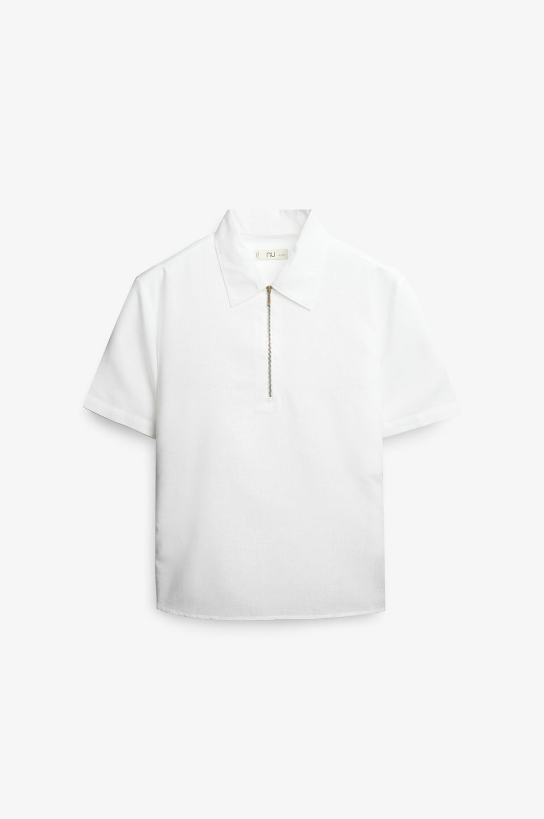 NU Lyocell-Linen Zip Shirt