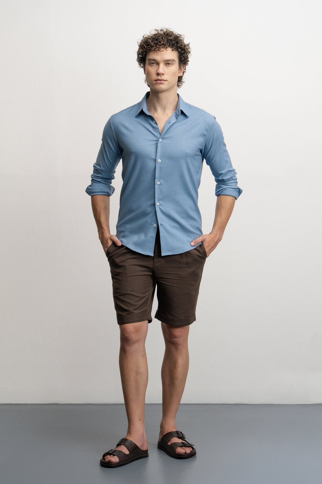 NU Cotton-Lycra Stretch Shirt