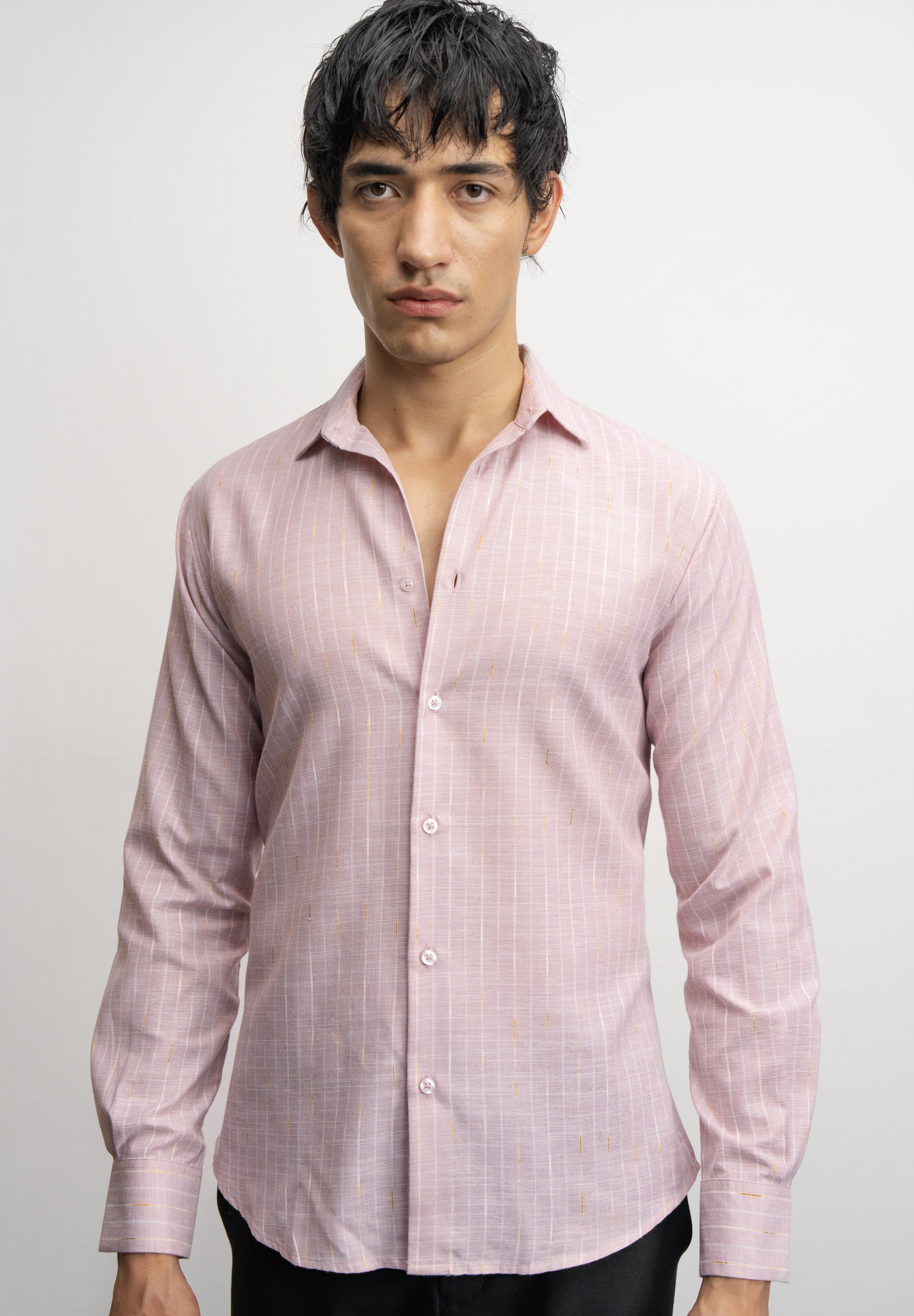 NU European Linen Double-Stripe