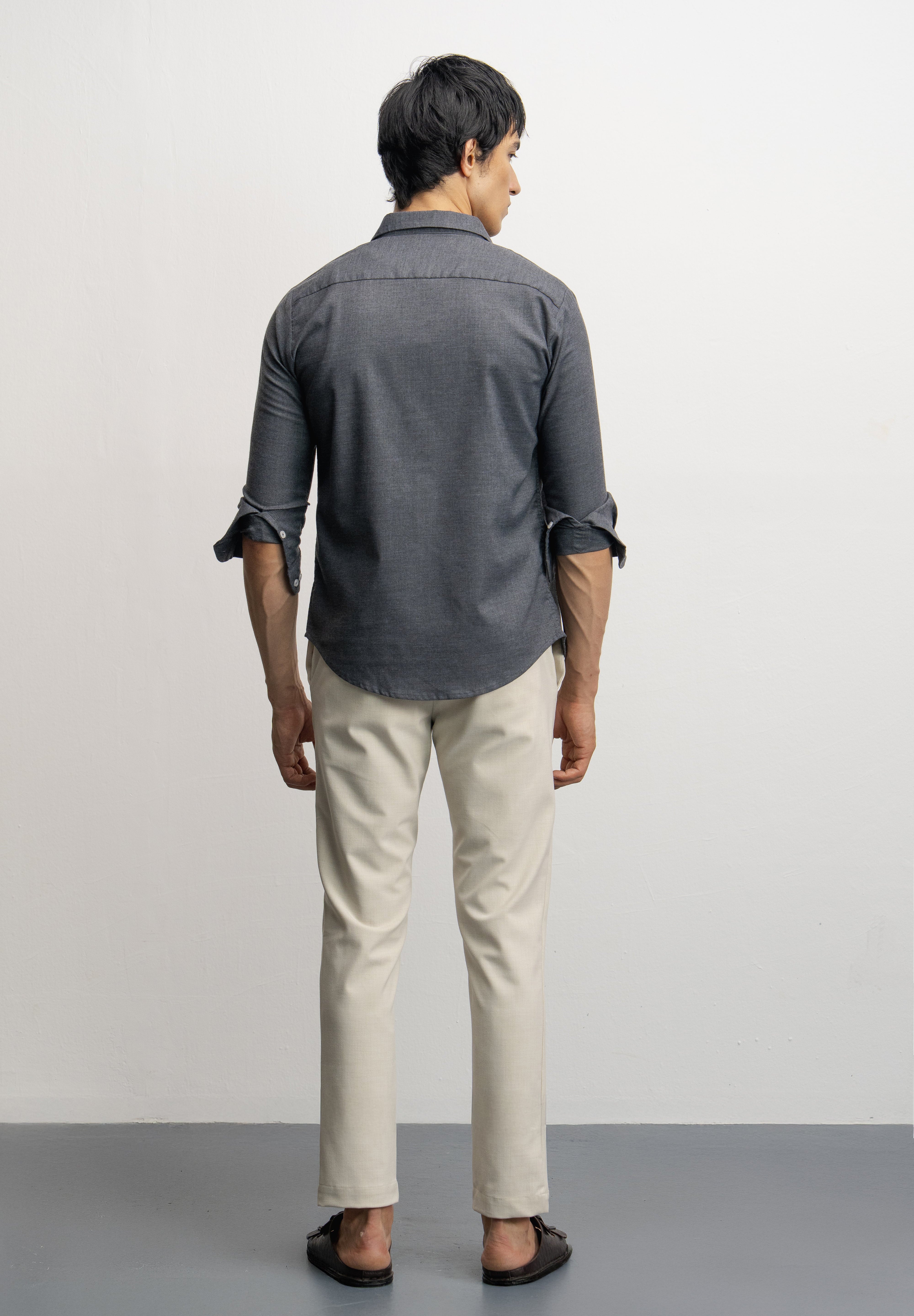NU Cotton-Lycra Stretch Shirt