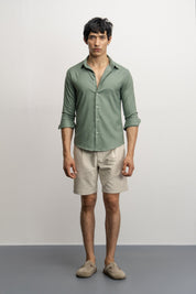 NU Cotton-Lycra Stretch Shirt