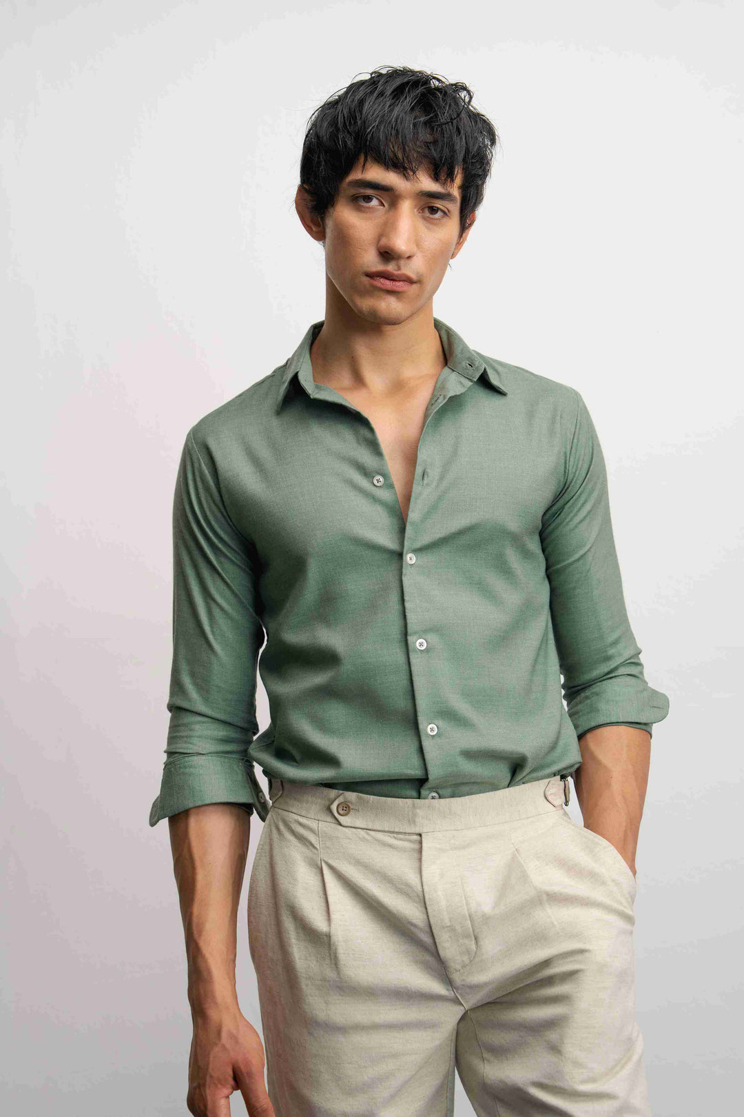 NU European Linen Essential Short