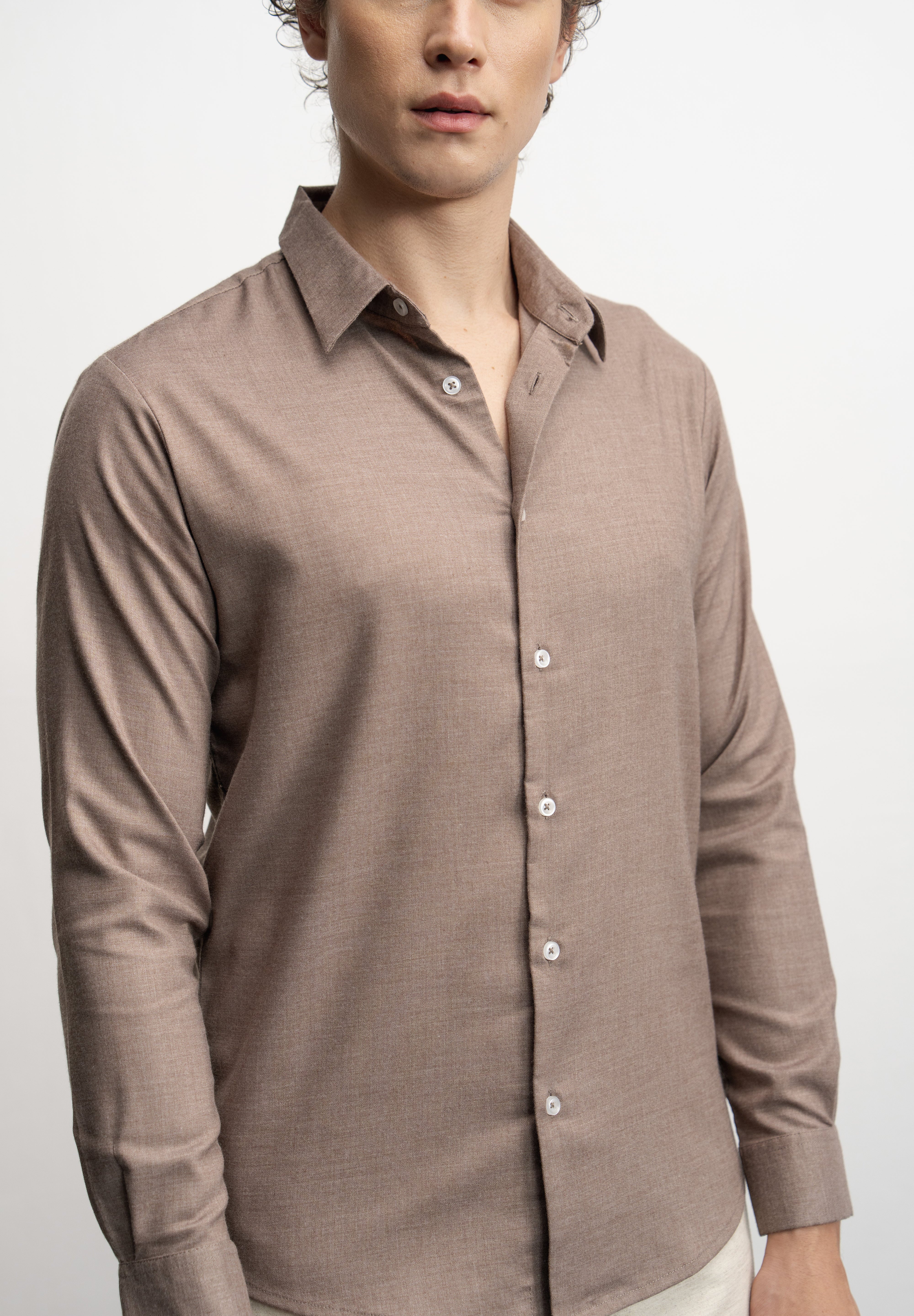 NU Cotton-Lycra Stretch Shirt