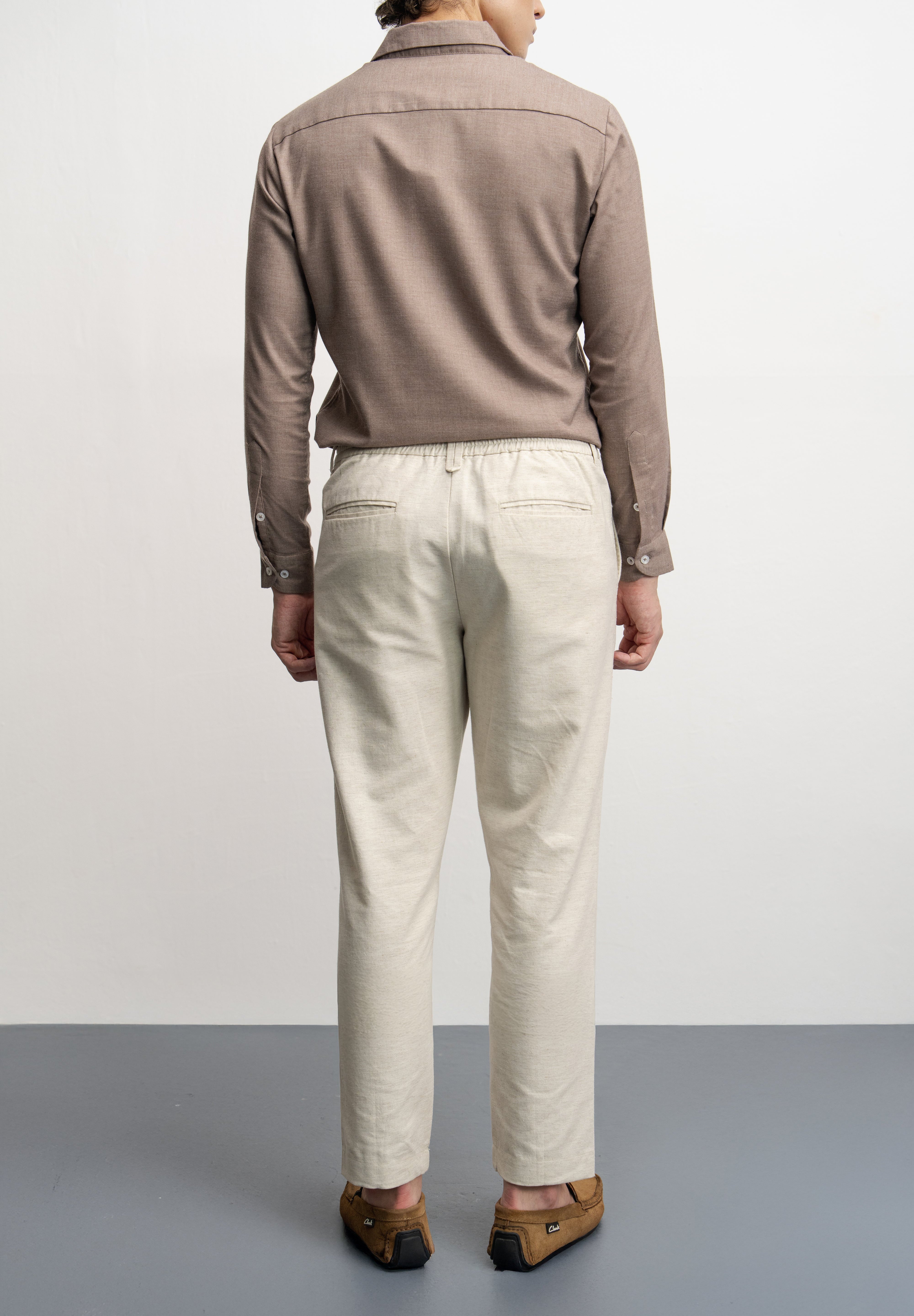 NU European Linen Essential Trouser