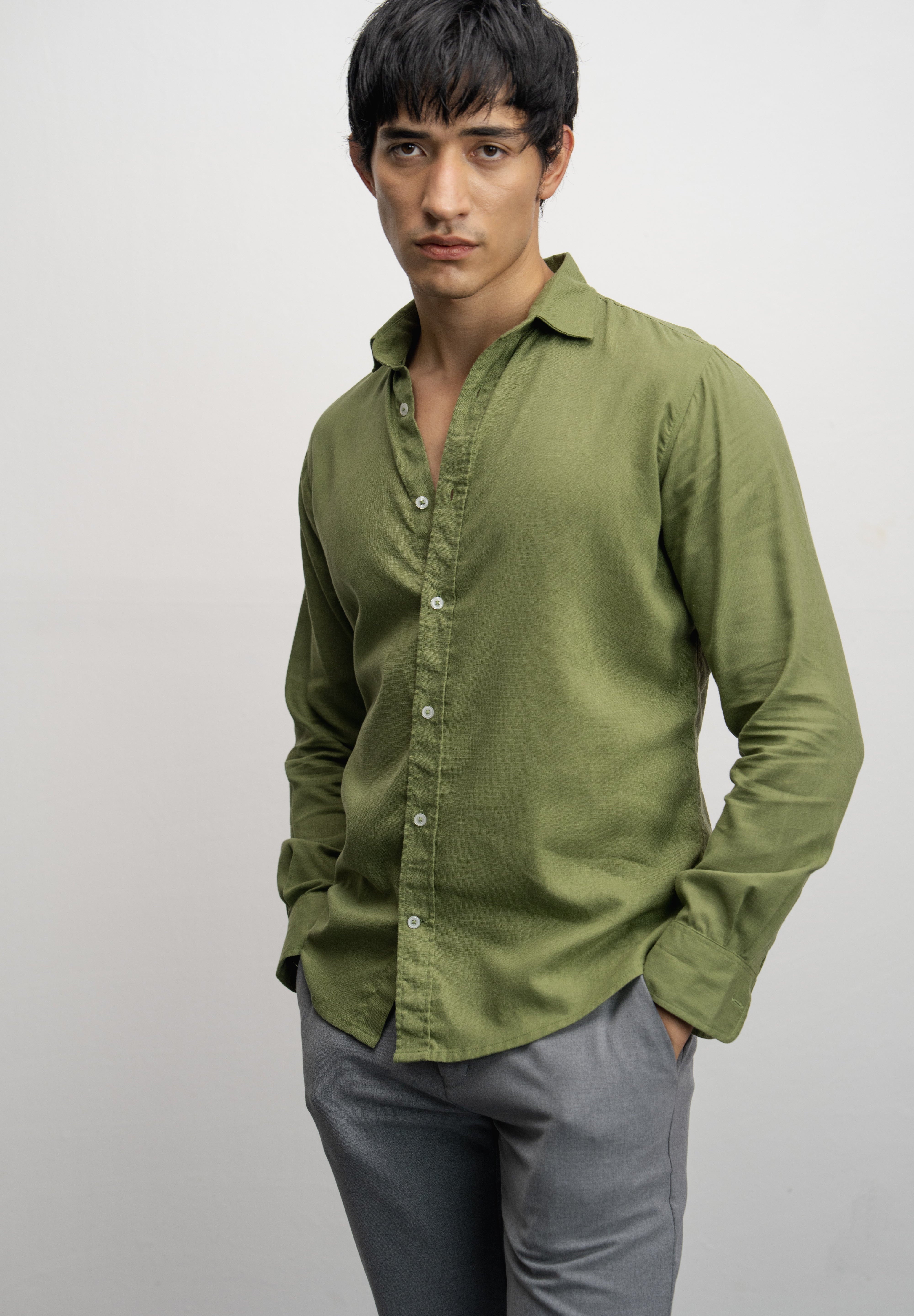 NU Lyocell-Linen Essential Shirt